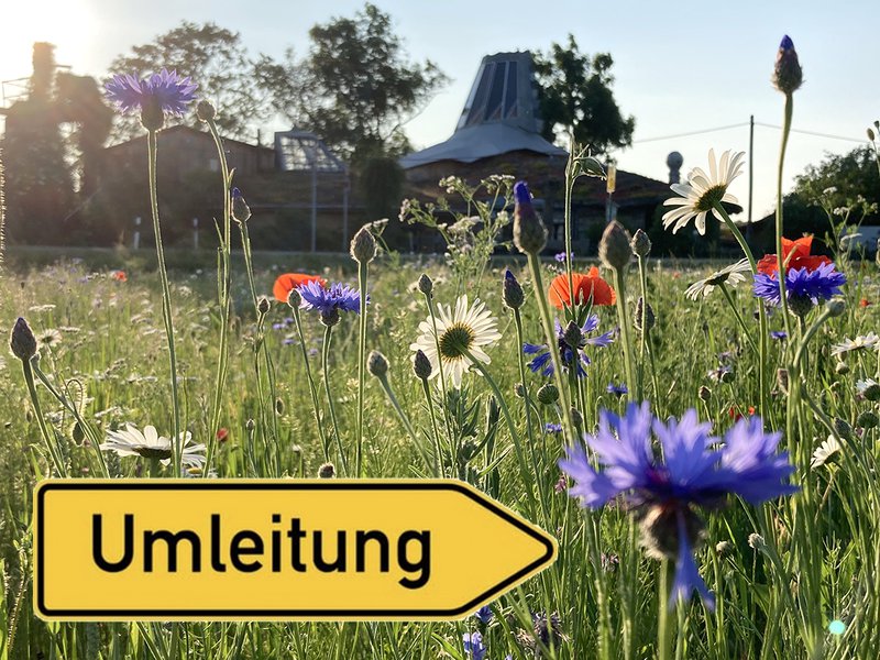 Umleitung in Bad Freienwalde