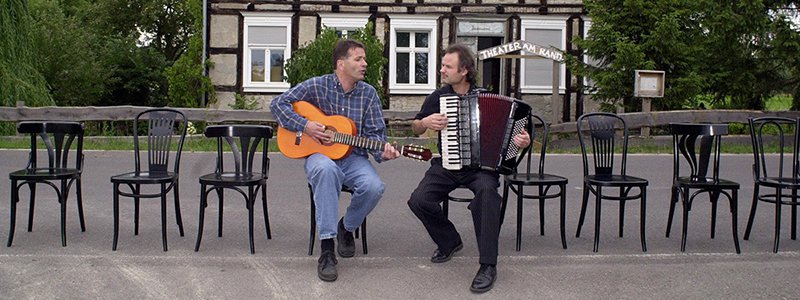 Tobias Morgenstern und Thomas Rühmann in der Anfangszeit